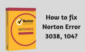 How to fix Norton Error 3038, 104