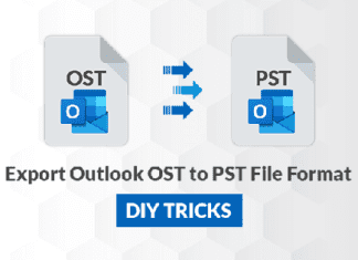 How to Export Outlook OST to PST File Format