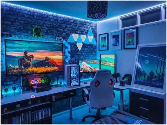 Creative Placement Ideas for LED Strips in Game Rooms