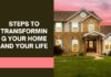 steps to transforming your home and your life